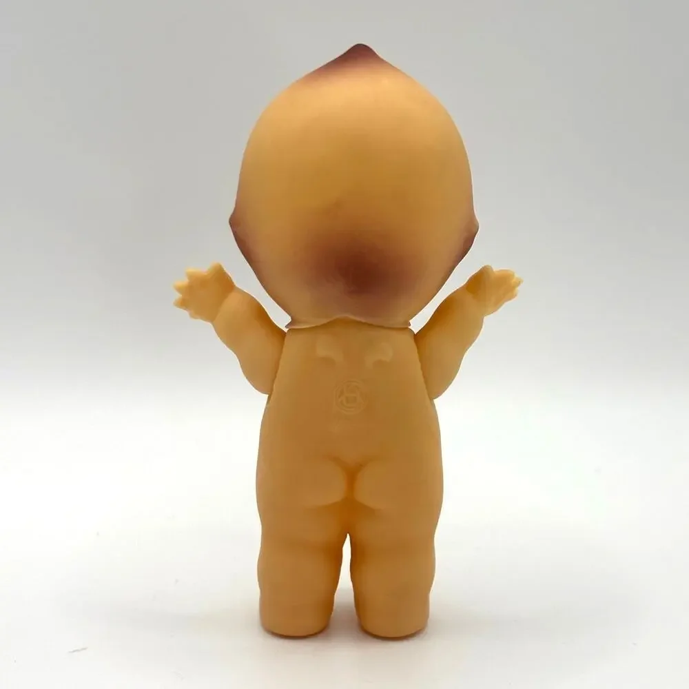 Vintage 1940's Ideal Kewpie Doll, Brown Eyes, Articulated Arms, 4.5
